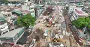 Vành đai 2,5 đoạn Nguyễn Trãi - Đầm Hồng tăng tốc, dự kiến thông xe 10/10