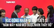 Xúc động lần đầu nhìn rõ mặt liệt sĩ qua di ảnh phục dựng