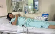 Xót xa người phụ nữ đơn thân mang u thận, con động kinh, cha mẹ già yếu