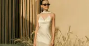 Xu hướng váy dạ tiệc trắng kem: Sự lựa chọn thanh lịch của giới thời trang