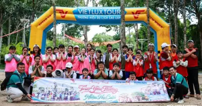 5 năm Cùng con đi tiếp cuộc đời: Hơn 40 trẻ vui chơi về nguồn tại Củ Chi