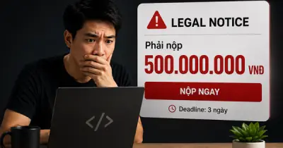 App miễn phí chưa có doanh thu, founder Việt bị đòi gần 500 triệu đồng vì font bỏ quên