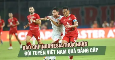 Báo chí Indonesia thừa nhận đội tuyển Việt Nam quá đẳng cấp