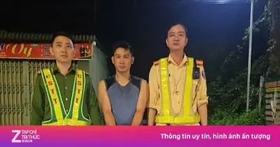 Bắt đối tượng chở pháo hoa lậu tông xe vào CSGT để bỏ chạy