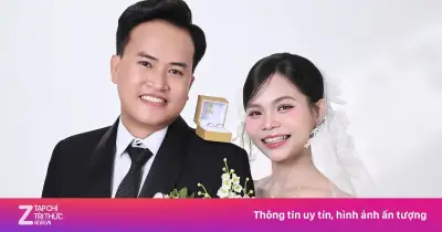 Chú rể mất hai tay hạnh phúc trong ngày cưới