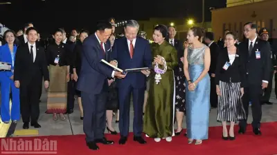 Chủ tịch Quốc hội Thái Lan Sophon Zaram thăm chính thức Việt Nam