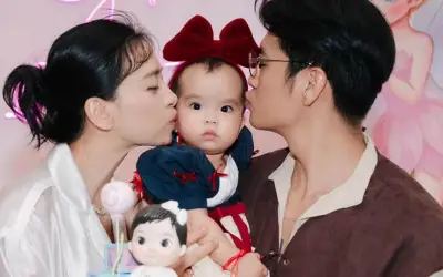 Con gái Ngô Thanh Vân chọn la bàn trong tiệc thôi nôi 1 tuổi gây sốt