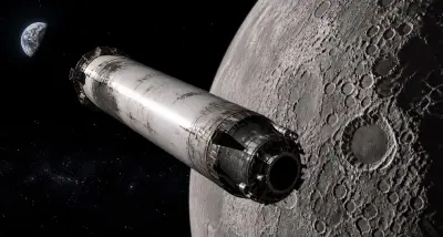 Falcon 9 đâm vào Mặt Trăng ngày 5/8 với tốc độ gấp 7 lần âm thanh