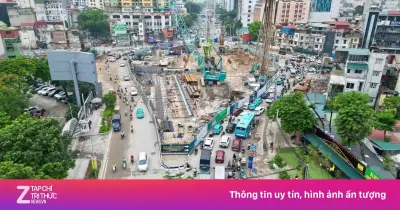 Hà Nội thúc tiến độ cầu vượt Nguyễn Chí Thanh trên Vành đai 1