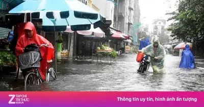 Miền Bắc, Bắc Trung Bộ sắp hứng đợt mưa rất to, trọng tâm 10 tỉnh thành