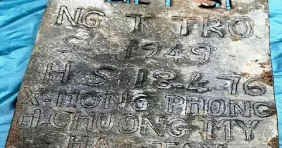 Người ở Hà Tây cũ nhận là cháu liệt sĩ sau khi bia nhôm được phát hiện