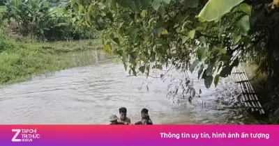 Người đàn ông bị lũ cuốn trôi tại Lào Cai, may mắn thoát nạn