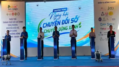Ngày hội khoa học công nghệ và chuyển đổi số của tuổi trẻ TP.HCM