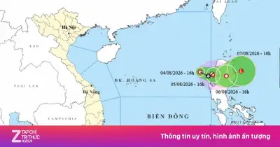 Áp thấp nhiệt đới khả năng thành bão, không ảnh hưởng đất liền