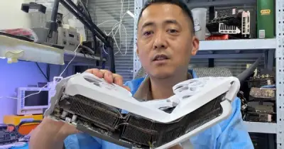 RTX 5060 Ti gập đôi sau tai nạn ô tô, sửa xong vẫn hoạt động