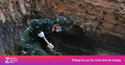 Sau khi đào hơn 200 m3 đất, quy tập thêm 8 hài cốt tại CV Lê Thị Riêng