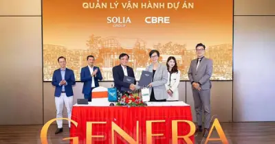 Solia Group hợp tác CBRE Việt Nam, khai trương nhà mẫu Genera