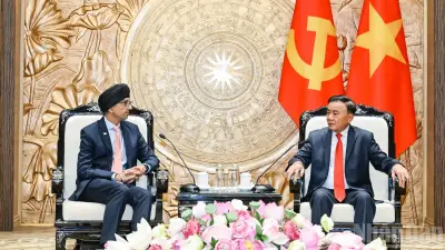 Thường trực Ban Bí thư tiếp Đại sứ Singapore Rajpal Singh