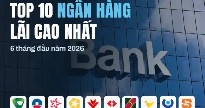 Top 10 ngân hàng lãi cao nhất: Vietcombank dẫn đầu, VPBank bứt phá