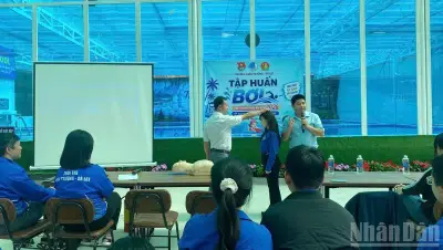 Tập huấn phòng chống đuối nước cho thanh thiếu nhi tại Đà Lạt