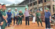 7 trường nội trú biên giới Gia Lai chạy đua nước rút trước năm học mới