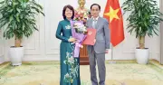 Bộ Ngoại giao bổ nhiệm hai tân Thứ trưởng Nguyễn Thị Hoàng Vân và Nguyễn Hoàng Long