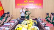 Bàn giao nhiệm vụ Chính ủy Bộ Chỉ huy quân sự tỉnh An Giang