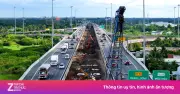 Cao tốc TP.HCM - Trung Lương - Mỹ Thuận rầm rộ thi công mở rộng