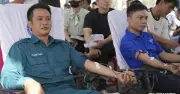 Chiến sĩ 'sao vuông' Quảng Ngãi hiến máu cứu người
