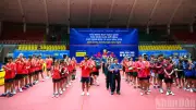 Giải bóng bàn toàn quốc Báo Nhân Dân mở rộng 2026 khai mạc tại Hải Phòng