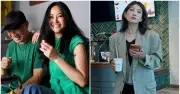 Hồng Nhung rạng rỡ bên ông xã, Mỹ Uyên khoe dáng ở sân bay
