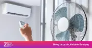 Kết hợp quạt và máy lạnh đúng cách giúp tiết kiệm điện hiệu quả