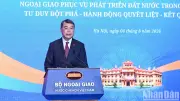 Ngoại giao đồng hành cùng đất nước trong kỷ nguyên mới