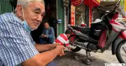 Tiệm vá xe gần 80 năm giữa trung tâm TP.HCM, miếng vá “có bùa”