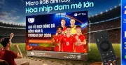 Trợ lý VAC trên Samsung AI TV: Xem ASEAN Hyundai Cup như chuyên gia