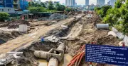 Vành đai 2,5 Hà Nội tăng tốc thi công sau khi gỡ vướng mặt bằng